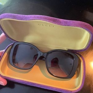 Gucci sunglasses, worn just a few times